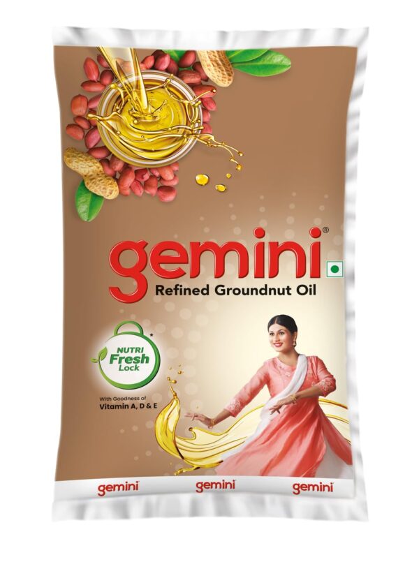 GEMINI REFINED GROUNDNUT oil 1lit