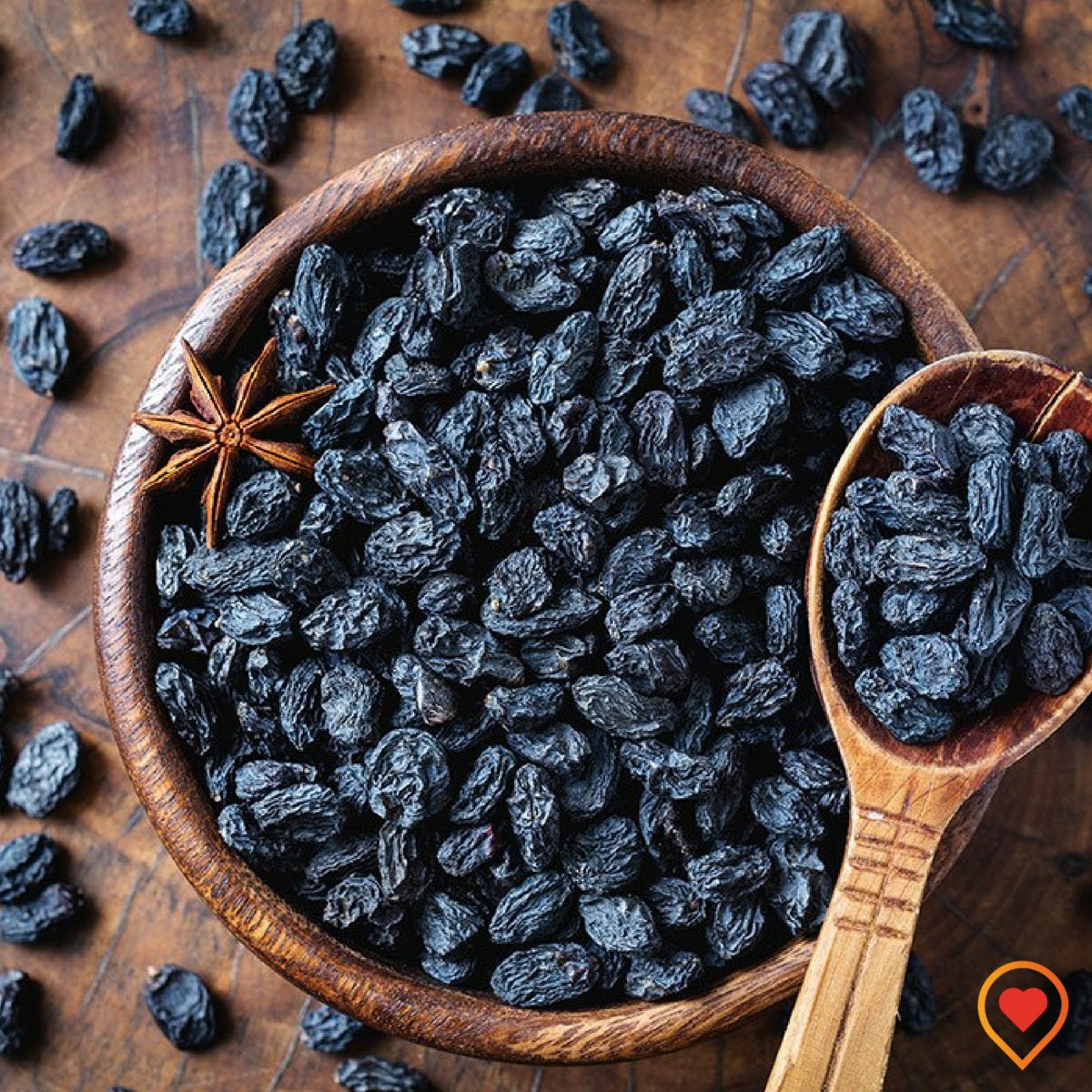 Black raisins (Kala Manuka )250 gm (seeds)