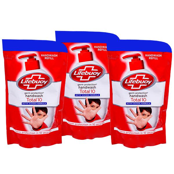 Lifebuoy Hand Wash Refill 185ml X 3