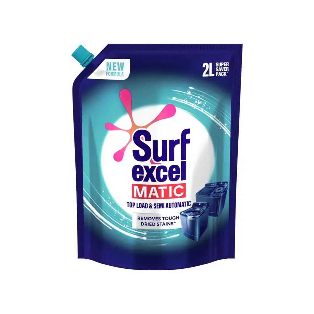 Surf Exel Liquid Top Load 2 lit Pouch