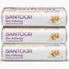 Santoor Skin Softening Sandal & Almond Milk Bathing Soap 3u+150gm