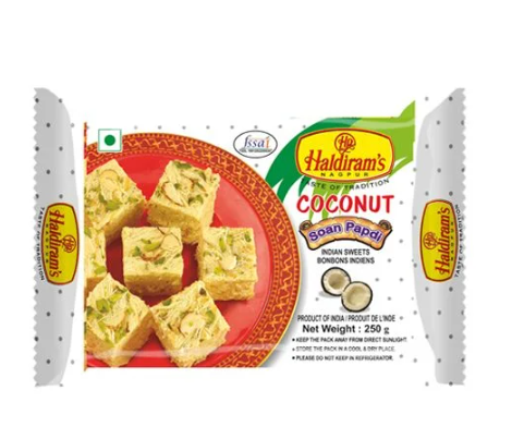 Haldiram's Coconut Soan Papdi 250gm
