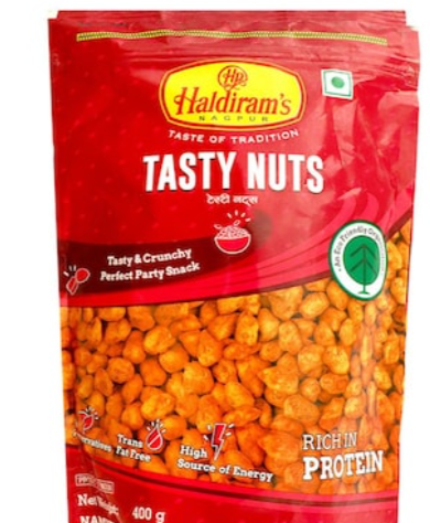 Haldiram`s Tasty Nuts 400gm